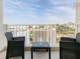 A lovely designer Apt with Balcony in St' Julians by 360 Estates，位于Tal-Għoqod的酒店