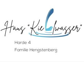 Haus Kiehlwasser Whg 03 OG，位于Boldixum的酒店