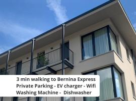 Bernina Suite 2 - vicino al Bernina Express，位于蒂拉诺的自助式住宿