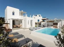 Luana Boutique Villa at Plaka Beach with Private Pool