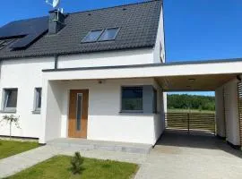 Ferienhaus in Trzsacz an der Ostsee Mit eigener Sauna und Kamin