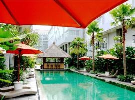 巴厘岛B Spa酒店，位于登巴萨的家庭/亲子酒店