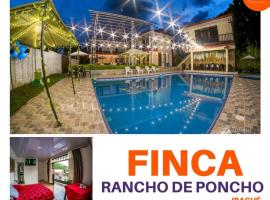 El Rancho de Poncho，位于伊瓦格的宾馆