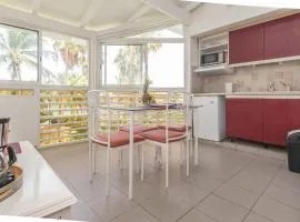 Studio charmant avec vue sur la mer à Le Gosier - 42 m² - Terrasse