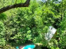 Glamping Cabaña de Granja El Sol Teques y Naturaleza