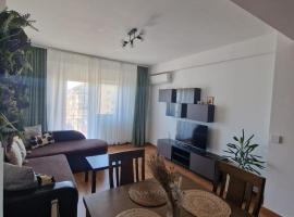 Cosy Spacious Apartment with Parking, Wi-Fi, Smart-TV Netflix，位于Roşu的酒店