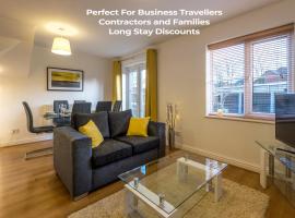 Cosy Home In The Heart Of Cheshire - FREE Parking - Professionals, Contractors, Families - Winsford，位于文斯福的酒店