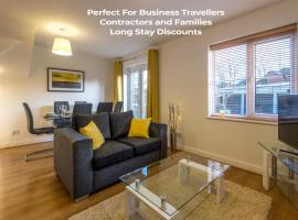 Cosy Home In The Heart Of Cheshire - FREE Parking - Professionals, Contractors, Families - Winsford，位于文斯福的度假屋