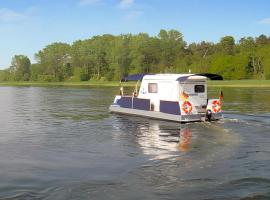 Amazing Ship In Verchen With Lake View，位于Verchen的船屋