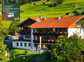 Alpenhotel Sonneck - mit Bergbahnticket，位于巴特欣德朗的酒店