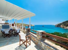 Ammos 2 - Seafront maisonette, Glyfo beach, Sifnos，位于Chrisopigi的酒店