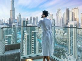 Ramble Stay Hostel Burj Khalifa view，位于迪拜的酒店