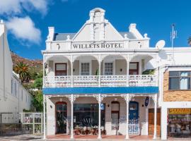 Willets Boutique Hotel in the heart of Simon's Town，位于西蒙镇的海滩短租房