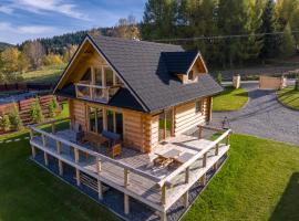 Willa Górski Raj - 4 sypialnie, 2 łazienki, sauna, tradycyjna balia，位于科尔别卢夫的酒店