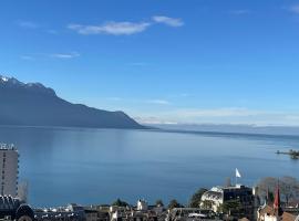 Appartement vue lac Montreux，位于蒙特勒的家庭/亲子酒店