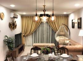 MH Homestay 3R2B Condo very near to KLCC, Free Wi-Fi, Netflix & Parking，位于吉隆坡的酒店
