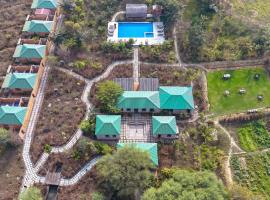 Bagh Serai - Rustic Cottage with Private Pool，位于萨瓦伊马多普尔的酒店