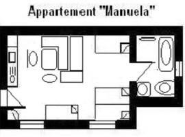 01 Manuela，位于Ober-Mörlen的公寓