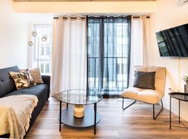 Condo moderne, centre-ville piscine, terrasse, gym，位于魁北克市的酒店