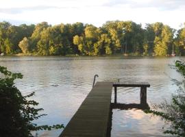 Häuschen über der Lanke，位于Wuthenow的别墅