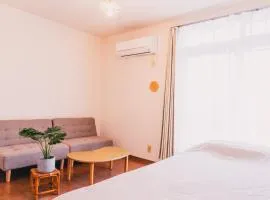 寄道アパート-3ベッドルーム1戸貸切-最大7名宿泊可-駐車場1台無料