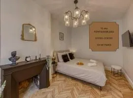 Appart luxueux hyper-centre/15mn Fontainebleau
