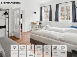 NEU KapApart15 - 6 schöne FeWos mit Einbauküche, Bad und Balkon in der Altstadt auf Bambergs Insel
