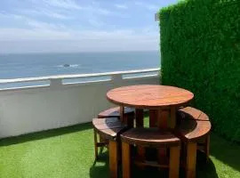 Departamento primera línea frente al mar