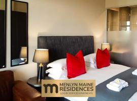 Menlyn Maine Residences - Paris king sized bed，位于比勒陀利亚的公寓式酒店