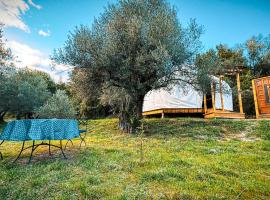 La yourte kirghize，位于阿莱斯的酒店