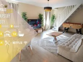 Capstay Cosy centre 2 chambres babyfoot & Netflix