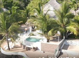 Casa de playa en el arrecife.，位于Acajutla的酒店