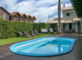 RJ Residencial Beira Mar Deliciosa Casa Frente Mar na Pinheira com piscina，位于皮涅拉的度假屋