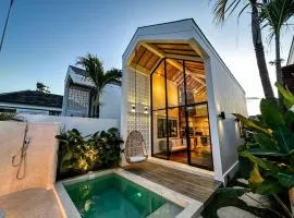 The Putih Tiny Villa - Architectural House 4 mins from Beach