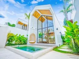 The Putih Tiny Villa - Cozy Mezzanine 4 mins from Beach