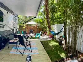 Garden Paradise RV Camper near Clearwater Beaches