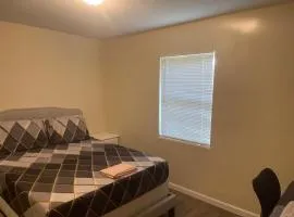 Private Queen Bedroom C shared common spaces
