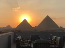 Pyramids Sun Land Veiw