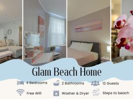 Escape to Raleigh Ave Glamour - Steps to the Beach，位于大西洋城的酒店