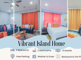 Vibrant Island Home - 3 Bedrooms and 2 Bathrooms，位于大西洋城的度假短租房