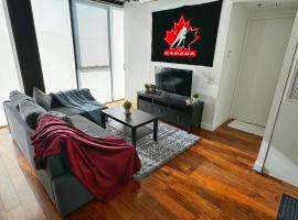 Cozy 1BR Apt - Downtown Winnipeg，位于温尼伯的酒店