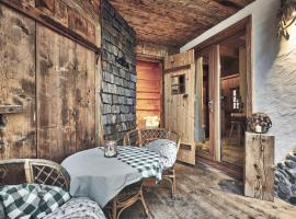 Rustic holiday home with sauna，位于格伦的度假屋
