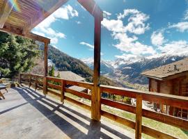 Charming alpine studio in the Val d'Anniviers，位于圣吕克的酒店
