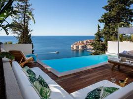 Dubrovnik luxury apartments，位于杜布罗夫尼克的山林小屋