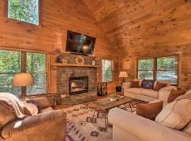 Blue Ridge Cabin Hot Tub, Fire Pit and Grill!