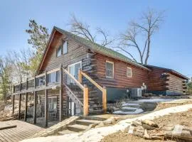 Lakefront Park Rapids Cabin w/ Decks & Boat Dock!