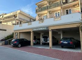 Villa Šimović，位于巴什卡沃达的酒店