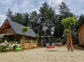 Domki letniskowe Balia sauna Leśny Czar