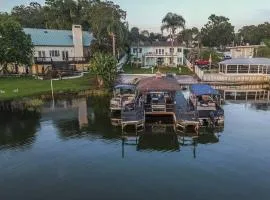 Lakefront Duplex with Pontoon Boat 2 Bedroom Home