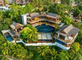 Luxury 4 pool Seaview 6 bedroom Villa on Surin Hill